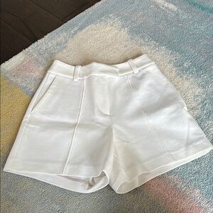 Women's White Shorts